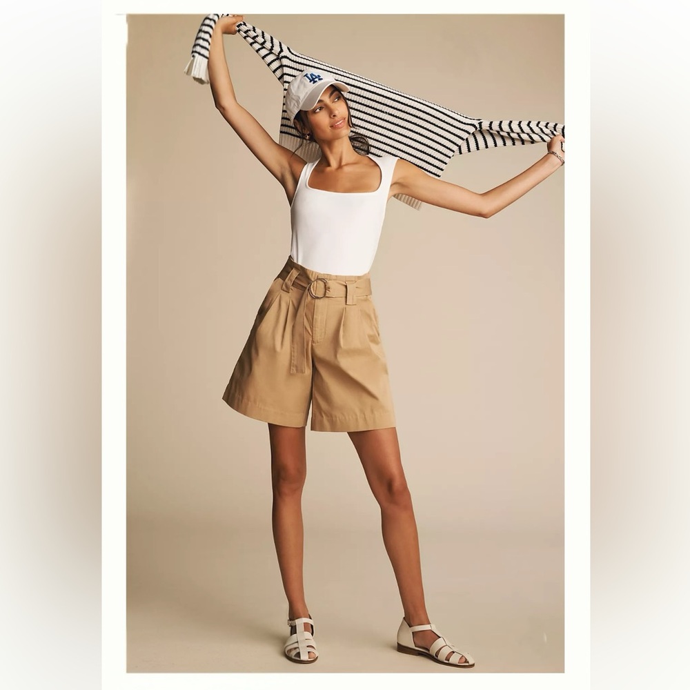 NEW Anthropologie Maeve Square-Neck Tank
